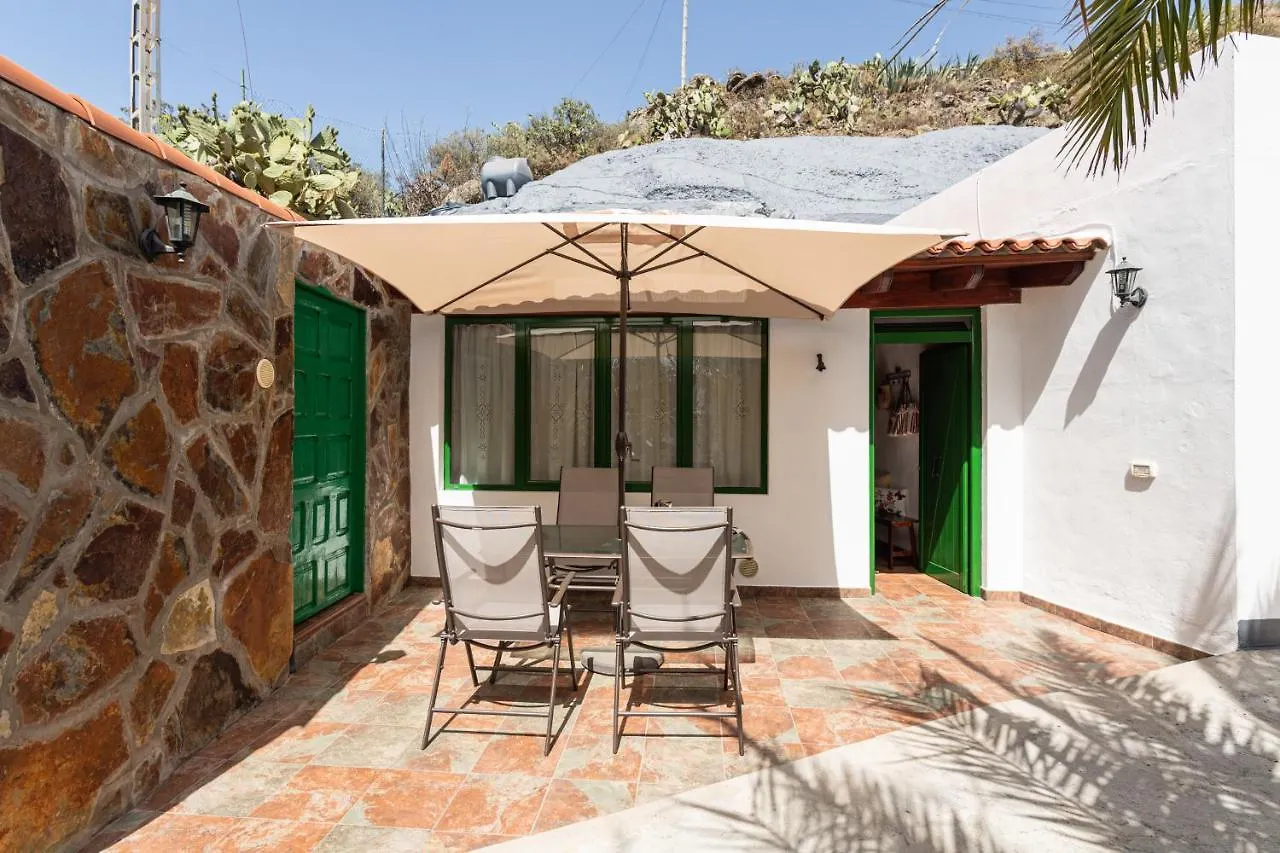 Ferienhaus Villa Sunset Views Terrace 2Br Cave House - Parking Santa Brígida