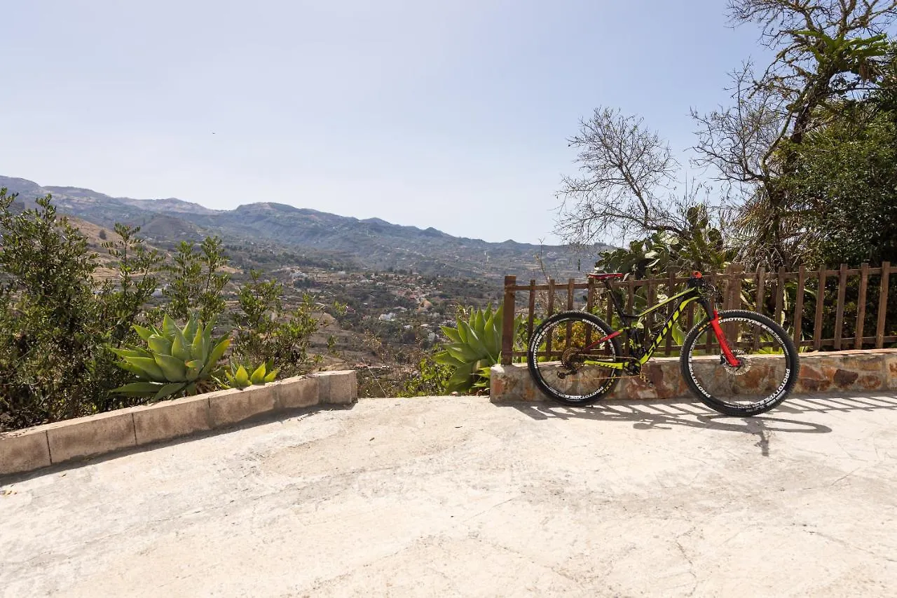 Ferienhaus Villa Sunset Views Terrace 2Br Cave House - Parking Santa Brígida