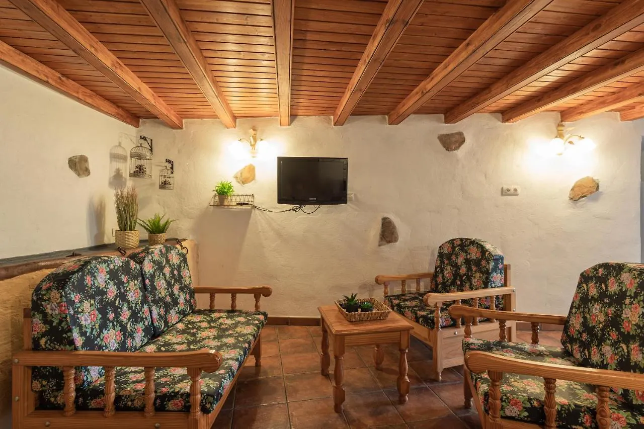 Ferienhaus Villa Sunset Views Terrace 2Br Cave House - Parking Santa Brígida Spanien
